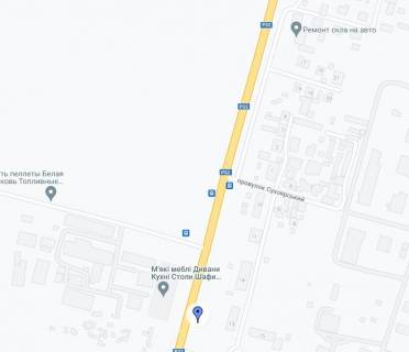 Билборд A в Белой Церкви, 3х6  вул. Київська, виїзд з міста біля МФ "Веста" схема