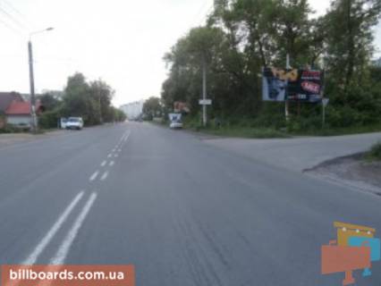 Билборд A в Ивано-Франковске Галицька вїзд в місто односторонній фото 1