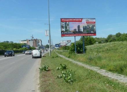 Білборд, Бігборд (Борд)  A у Івано-Франківську, 3х6  Надрічна ж/д переїзд                                 Фото 1