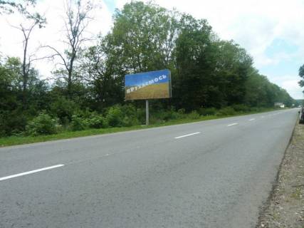 Билборд B в Калуше, 3х6  Калуш с.Вістова№3 (траса Стрий-Івано-Франківськ) фото 1