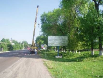 Билборд A в Бурштыне, 3х6  вул.Міцкевича (Вїзд з Ів-Фр) ст.А фото 1