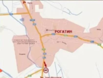 Билборд B в Рогатине, 3х6  вул. Галицька 2 (перед автостанцією) ст.Б схема