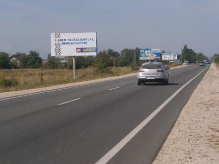 Билборд B в Трасах Івано-Франківська, 3х6  Калуш с.Пійло №5 (траса Стрий-Івано-Франківськ) фото 1