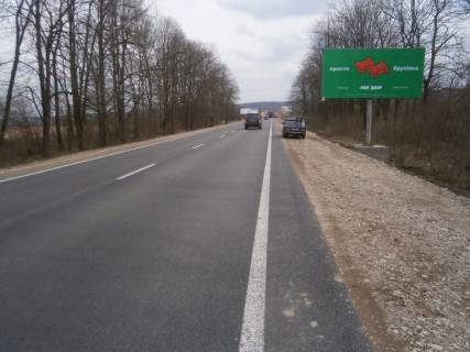 Билборд A в Калуше, 3х6  Калуш с.Вістова№3 (траса Стрий-Івано-Франківськ) фото 1