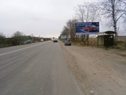 Билборд A в Драгомирчанах, 3х6  Криховецька в'їзд в місто №3  зупинка       в'ізд в місто фото 1