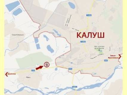 Билборд B в Калуше м.Калуш (вїзд зі сторони Долини лівий) ст.Б фото 1