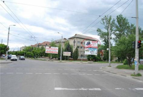 Билборд A в Ивано-Франковске, 3х6  Бандери-вул. Ребета нижній фото 1