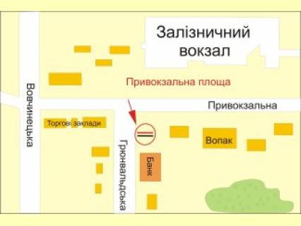 Ситилайт B в Ивано-Франковске Вокзал - Грюнвальдська схема