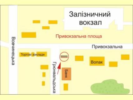 Ситилайт A в Ивано-Франковске Вокзал - Грюнвальдська схема