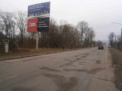 Билборд B в Надворной, 3х6  Соборна - Кармелюка перехрестя  (нижній) ст.Б фото 1