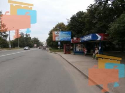 Билборд A в Ивано-Франковске вул.Довженка, 4 (зупинка) фото 1