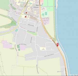 Билборд B в Бурштыне, 3х6  траса Івано-Франківськ-Львів  №5 схема