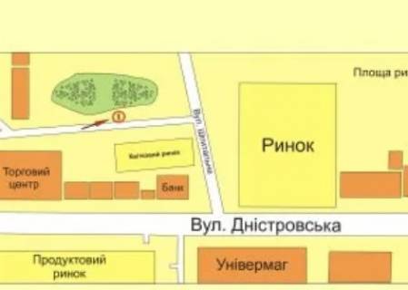 Ситилайт B в Ивано-Франковске Шпитальна (Ліщинця) (квітковий ринок) схема