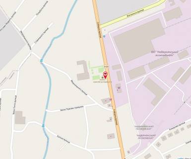 Білборд, Бігборд (Борд)  A у Надвірній, 3х6  Соборна  (Надвірнянський лісокомбінат) (нижній) ст.А схема