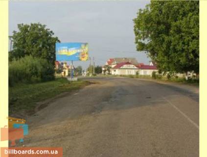 Билборд B в Снятыне м.Снятин, вул.1-го грудня (траса Городенка-Снятин)  ст.Б фото 1