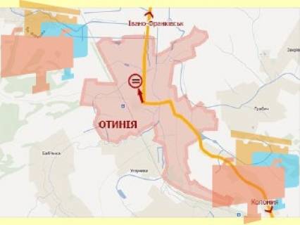 Билборд B в Коломые с.Отинія, ст.Б фото 1