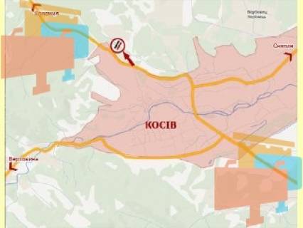 Билборд A в Косове м.Косів (Пістинська дорога траса Коломия-Косів) №2 ст.А фото 1