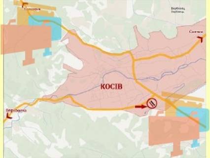 Билборд A в Косове м.Косів, вул.Дружби (навпроти заправки WOG) ст.А фото 1