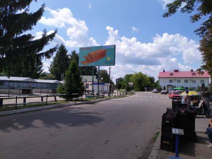 Билборд B в Гребенке, 3х6  біля ж/д вокзалу та ринку фото 1