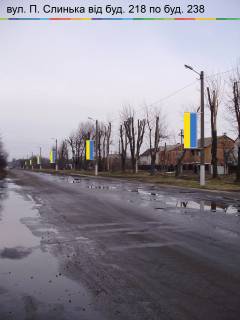 Білборд, Бігборд (Борд)  A у Лубнах П.Слинька, Олександрівська Фото 1