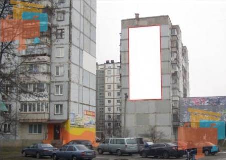 Нестандарт A в Лубнах Вишнивецьких,9, фасад 9ти поверхівки фото 1