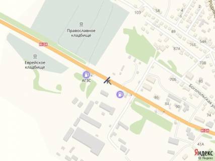 Билборд B в Первомайске ул. Богопольская_м-н Богополь__АЗС_2 напротив авторынок схема