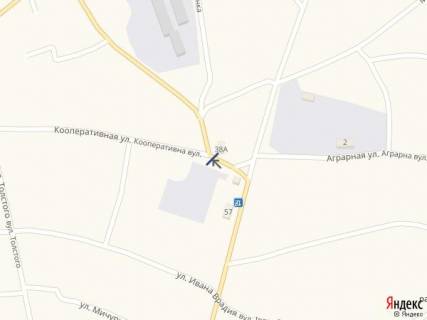 Білборд, Бігборд (Борд)  B у Первомайську вул. героїв Врадіївки схема
