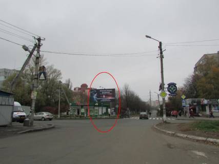 Билборд A в Полтаве, 3х6  Героїв АТО вул. (Красіна), 75 (ринок Сади-2) фото 1