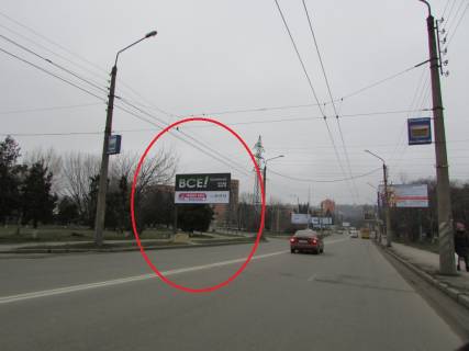 Billboard B in Poltava, 3х6  Miru st., gotel'"Turist" Photo 1