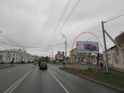 Білборд, Бігборд (Борд)  A у Полтаві, 3х6  Сінна вул. - Шевченка вул. Фото 1