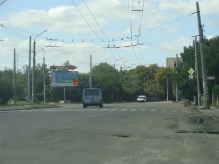 Білборд, Бігборд (Борд)  A у Полтаві на перекр.ул. В.Тырновская и ул. Колпака Фото 1