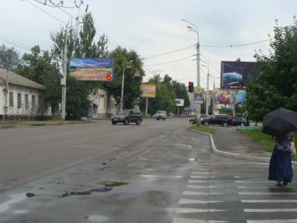 Билборд B в Полтаве на перекр. ул. Сенная и Юліана Матвійчук вул. (Пушкіна) фото 1