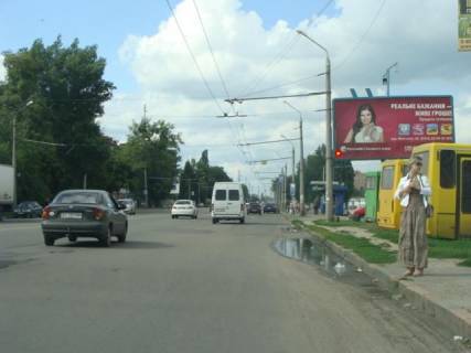 Билборд A в Полтаве ул. Зеньковская, поворот на К. вокзал фото 1