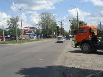 Билборд A в Полтаве на перкр. ул. М.Бирюзова и ул. Колпака (в центр) фото 1