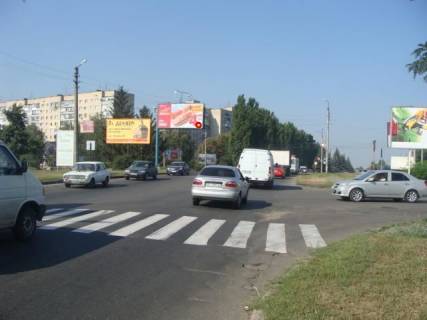 Білборд, Бігборд (Борд)  B у Полтаві на перекр. ул. В.Тырновская и ул. Половка Фото 1