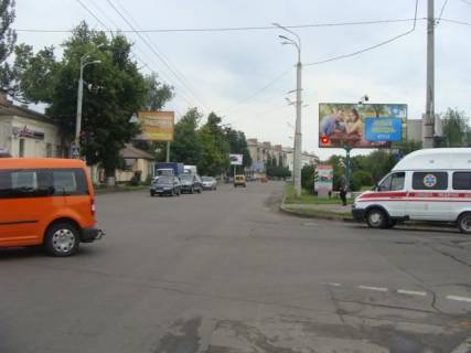 Билборд A в Полтаве ул.Сенная -Юліана Матвійчук вул. (Пушкіна) фото 1