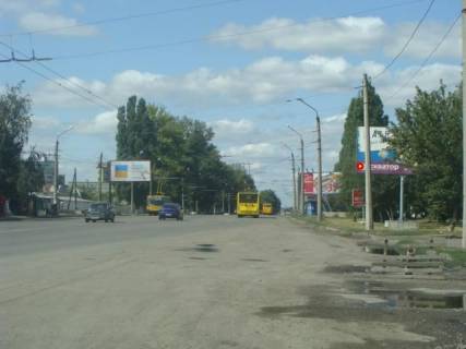 Білборд, Бігборд (Борд)  A у Полтаві ул.М.Бирюзова, 14 Фото 1
