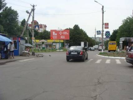 Білборд, Бігборд (Борд)  A у Полтаві вул. Героїв АТО (Красіна), 75 (рынок Сады-2) Фото 1