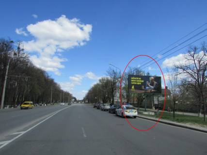 Білборд, Бігборд (Борд)  A у Полтаві, 3х6  Європейська вул. (Фрунзе), 93 Фото 1