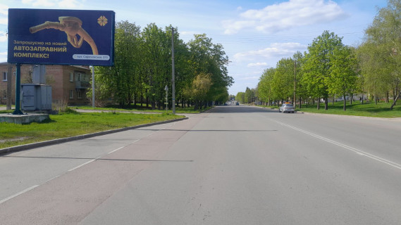 Билборд B в Миргороде Гоголя вул., непарна сторона, в’їзд з боку Полтави фото 1