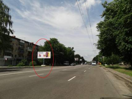 Билборд A в Полтаве, 3х6  Європейська вул. (Фрунзе), 92(м-г "Спортстайл") фото 1