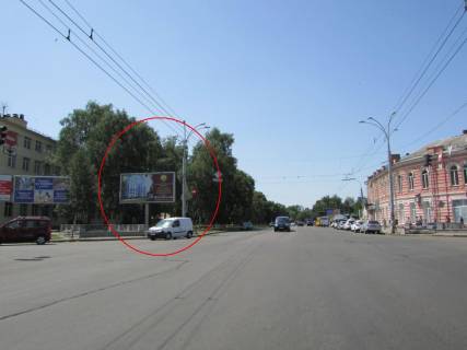 Билборд B в Полтаве Європейська вул. (Фрунзе) - Шевченка вул. фото 1