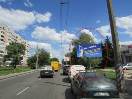 Billboard A in Poltava, 3х6  St.Frontu st.,29 (Salon Zdorov'a) Photo 1