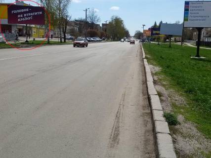 Билборд B в Миргороде Гоголя вул. (парна сторона), район буд.58 фото 1