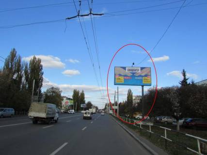 Билборд A в Полтаве, 3х6  Європейська вул. (Фрунзе), 155 ("Електромотор) фото 1