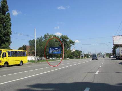 Білборд, Бігборд (Борд)  B у Полтаві, 3х6  Решетилівська вул. (Маршала Бірюзова)., (зуп. Ф-ка "Демітекс") Фото 1