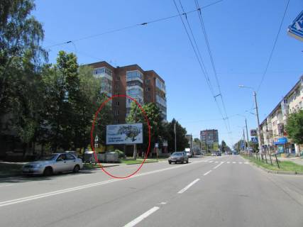 Билборд B в Полтаве, 3х6  Мазепи вул.(Калініна), 29 (зуп. 23 Вересня) фото 1