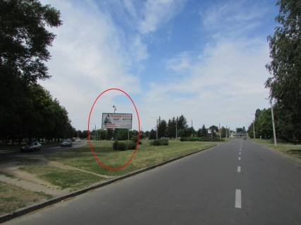 Билборд A в Полтаве, 3х6  В.Тирнівська вул.та  Г.Сталинграду (на вул. В.Тирнівська ) на перехр. фото 1