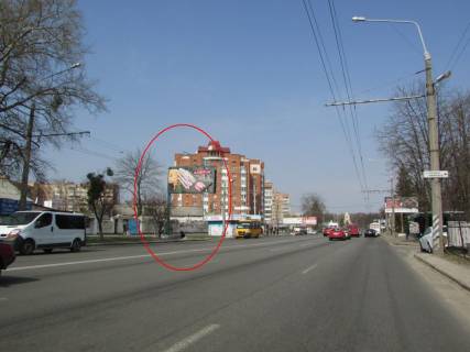 Билборд B в Полтаве, 3х6  Європейська вул. (Фрунзе) та Героїв АТО вул. (Красіна) на перехр. фото 1