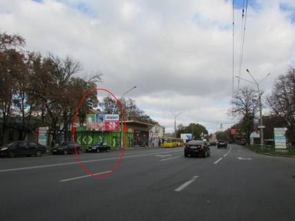 Білборд, Бігборд (Борд)  A у Полтаві, 3х6  Європейська вул. (Фрунзе), 42 Фото 1